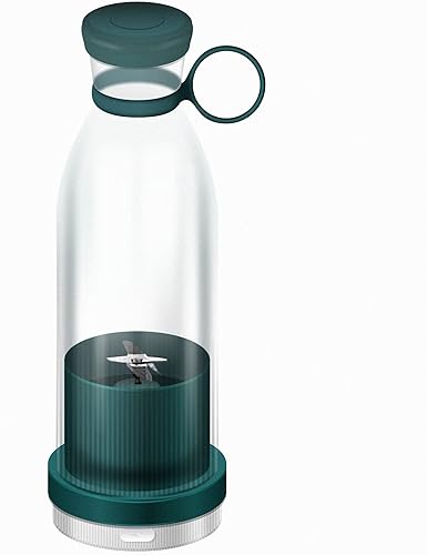 Licuadora eléctrica portátil, licuadora personal para viajes de Teaniru Botella exprimidora recargable para jugos, batidos y batidos La mejor