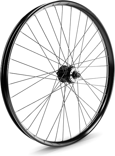 BBR Tuning - Llanta delantera de bicicleta de calibre 12, calibre 12, 26 x 1.25 pulgadas, rueda de bicicleta, bicicleta de montaña, lista para freno