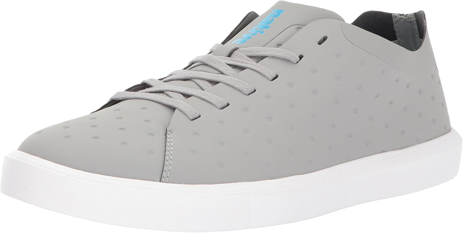 Native Shoes Men's Monaco Low Sneaker Fashion, Pigeon Grey CT/Shell White, 5 M US