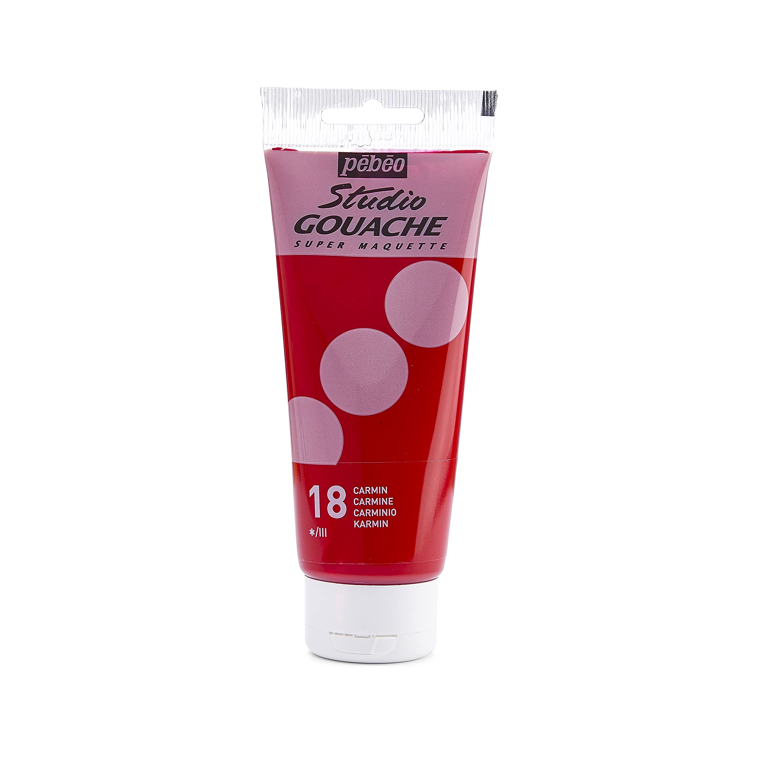PEBEO 100 ml Studio Gouache, Carmine, 100 ml (Pack of 1)
