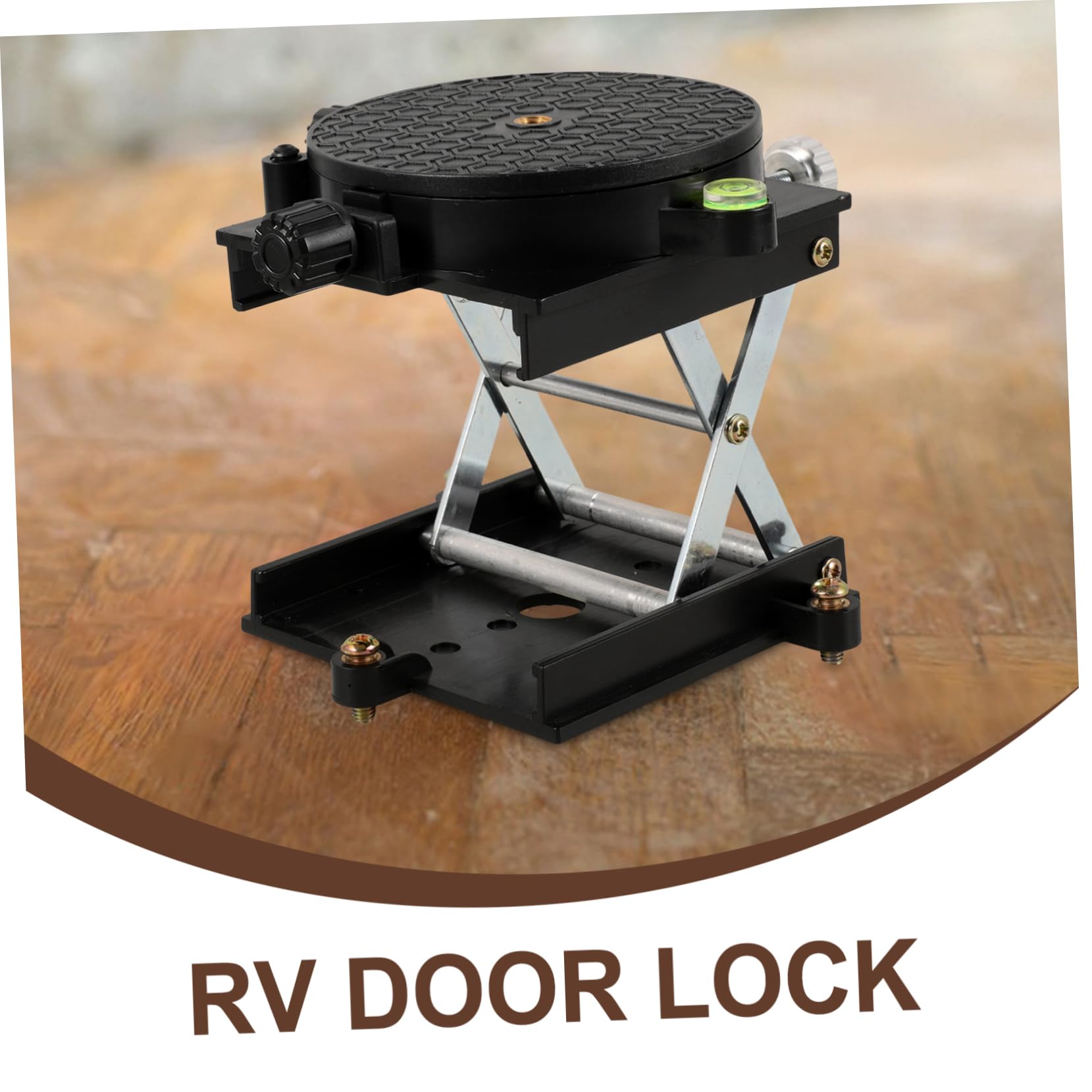 UKCOCO Laborheber 360° Drehbare Hubplattform Aus Aluminiumlegierung Verstellbarer Laborhebebühne Mit Präzisem Wasserwaagen Stativ Für Laborexperimente