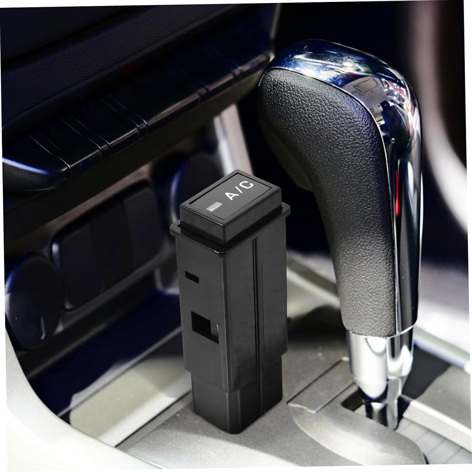 Alipis Air Conditioning Switch Button for Car Easy Installation Control Knob Sleek Design Performance User-Friendly Operation Compatible Models