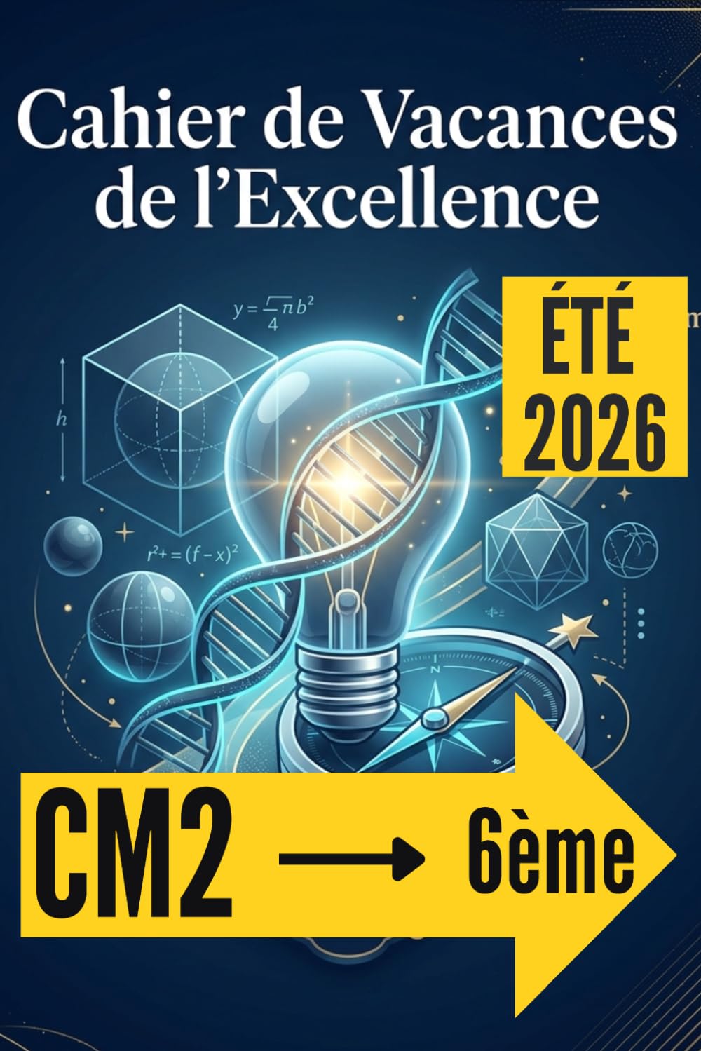 CAHIER DE VACANCES DE CM2 L’EXCELLENCE: Révision Cours Moyen 2ème année vers la 6ème