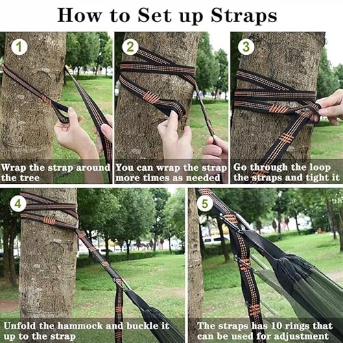 2 People Hammock， Swing For Adults，Hammock， Camping Swing， Camping， Camping Supplies， Hammock Swing， Portable Hammock， Pop Up Hammock， Pink Hammock， Outdoor Swing， Hammock Swing， (Army Green) #TOP6