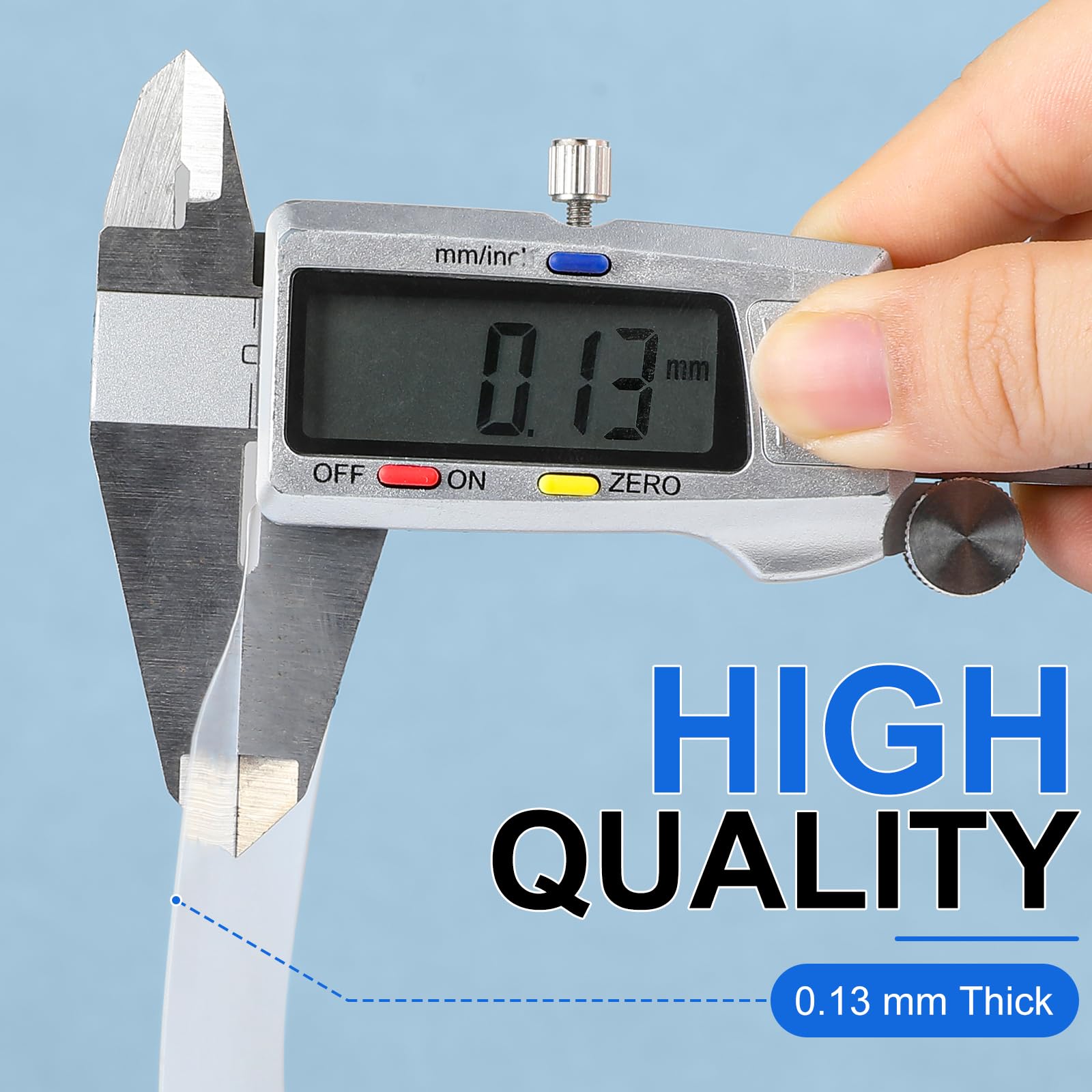 FURWEY 100 Sheets Inkjet Transparency Film, 13x19 inch, Clear Transparency Paper for Inkjet Printer, Silk Screen Printing, Overhead Projector, DIY Crafting - Image 8