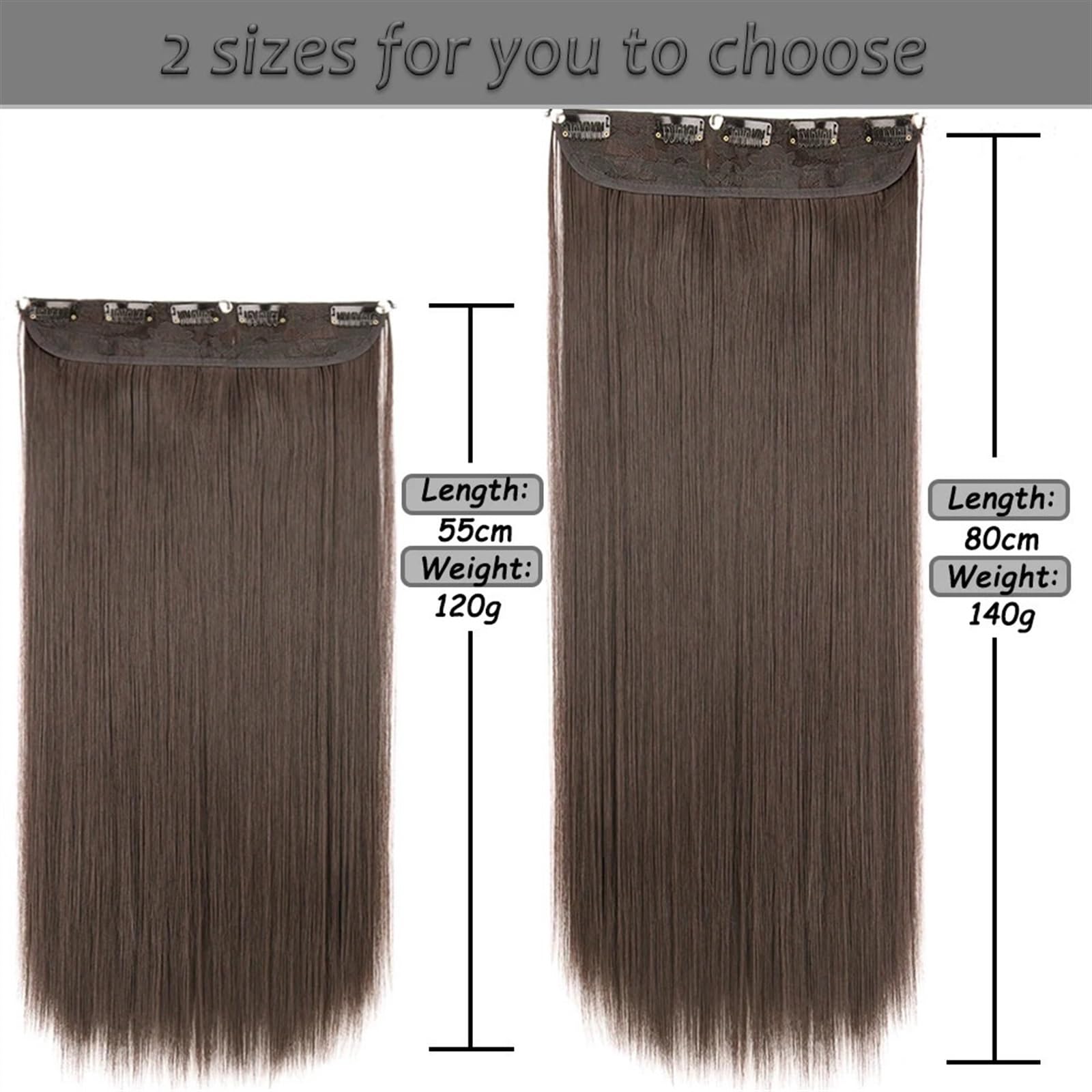 Amazon.com : Hair Extensions Clip in Hair Extensions 