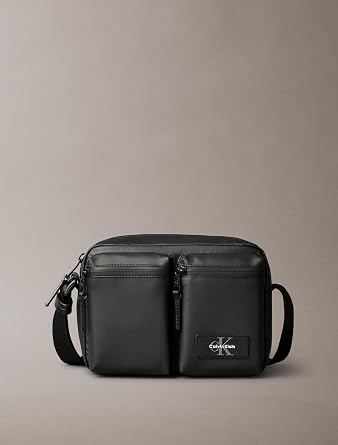 Calvin Klein Utility Pocket Camera Bag Men's Bag, Black, One Size
