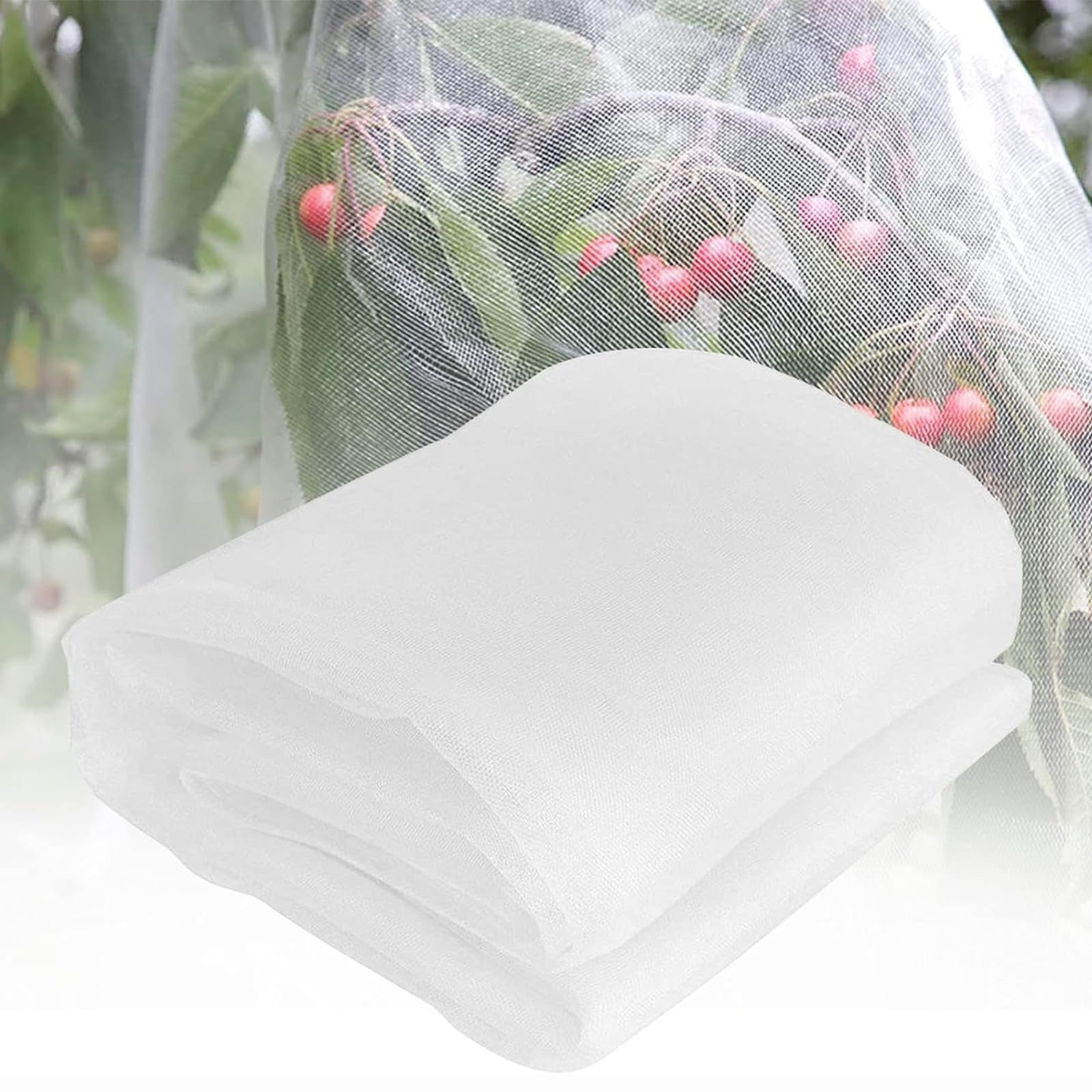 Rete Antigrandine per Orto, Rete Anti Insetti Anti-UV, Zanzariera a Metro, Reti Protettive da Giardino, Rete di Protezione a Maglia Fine per Proteggere Serra Frutteti Colture (Size : 5x10m)
