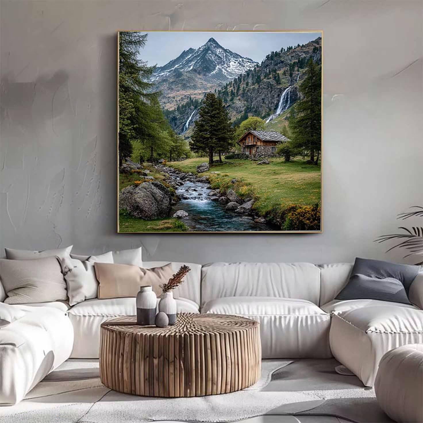 Zestawy artystyczne z motywem krajobrazu dla dorosłych, malarstwo diamentowe, górskie kryształy, zestawy artystyczne, dla dorosłych, dzieci, DIY, 5D, okrągłe, pełne wiercenie, haft, obrazy, rękodzieło