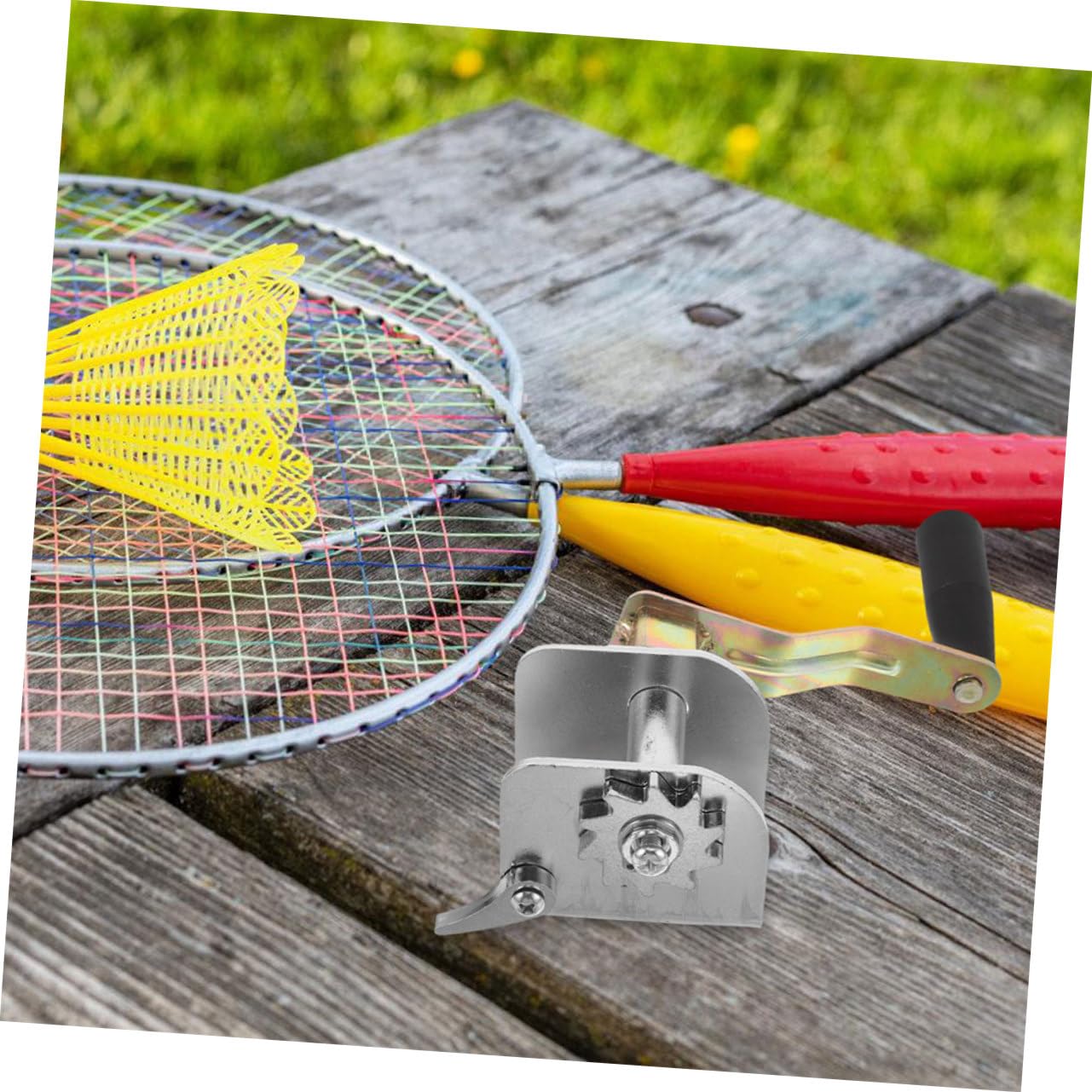 2 Stück Netzspannwerkzeug für Volleyball und Badmintonnetze aus Eisen