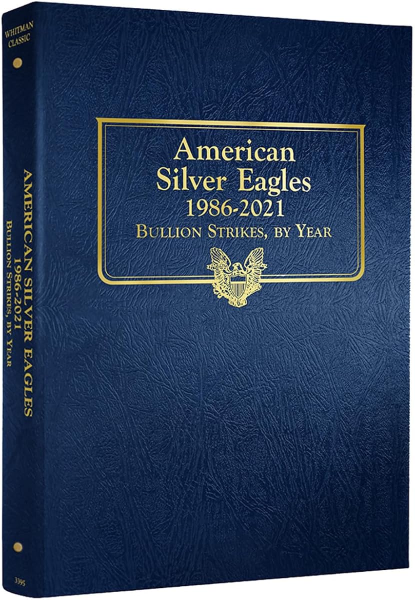 US American Silver Eagle Coin Album 1986 - 2021 #3395