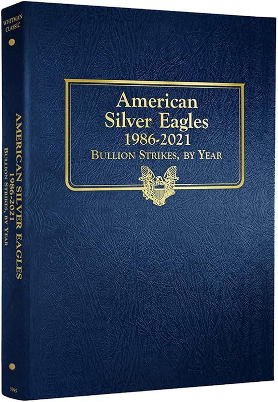 US American Silver Eagle Coin Album 1986 - 2021 #3395