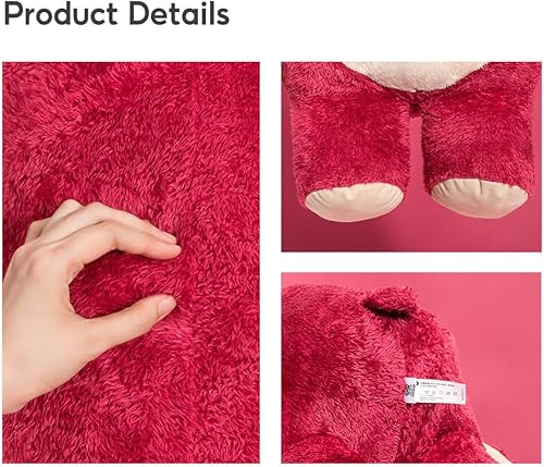 Miniatura 7 de MINISO Lotso Collection Sweet Lotso - Peluche sentado de Disney, 100 años de aniversario, animales de peluche y osos de peluche