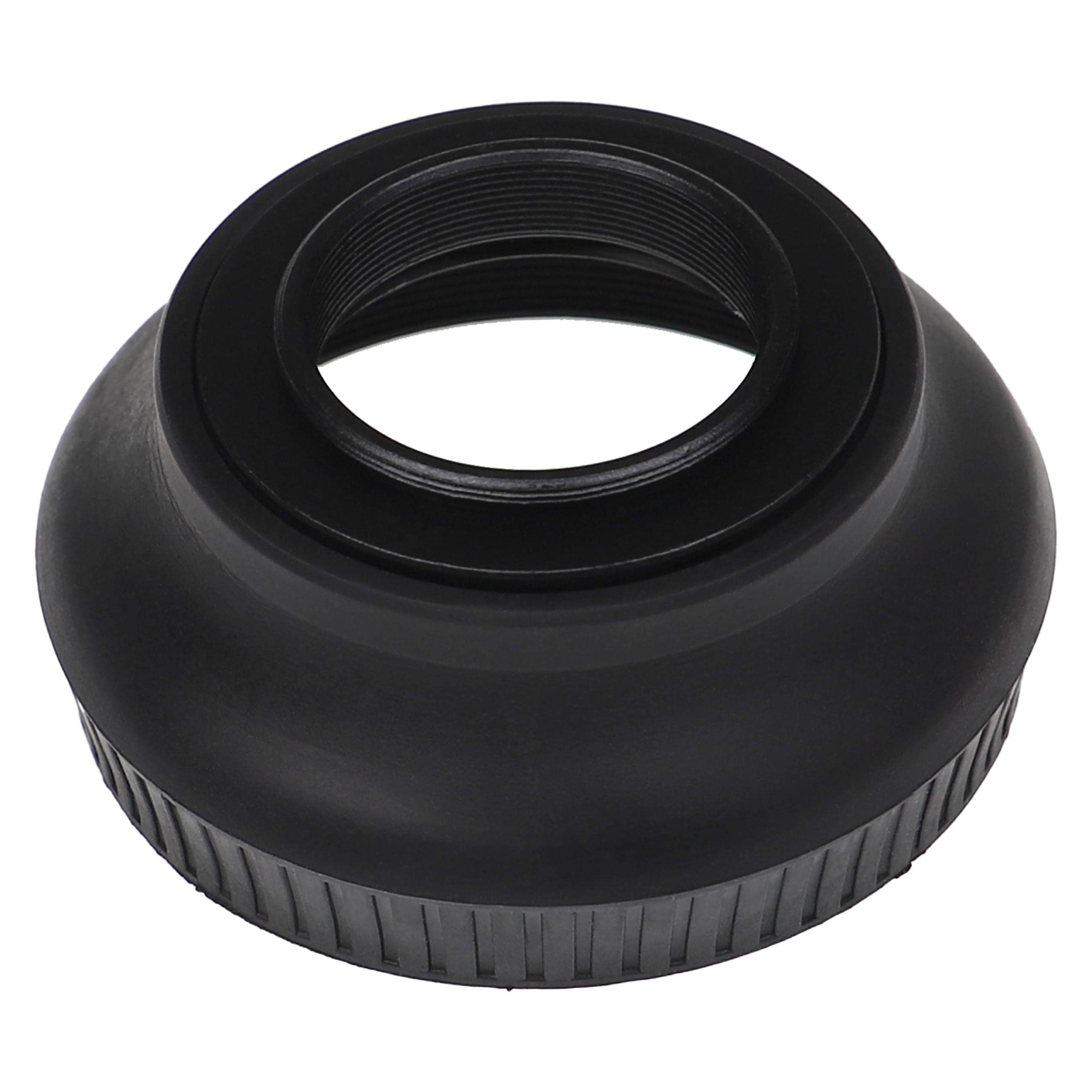 Vhbw Gegenlichtblende 30,5mm - Matt-Schwarz Gummi Für Weitwinkel Objektive