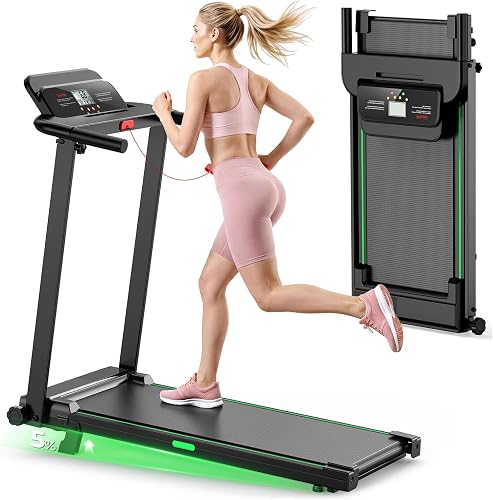 40% off deal for Treadmills for Home, Walking Pad with Incline, Caminadoras para Hacer Ejercicio, 0.6-6.2 MPH Portable Foldable Under Desk Caminadora on Amazon