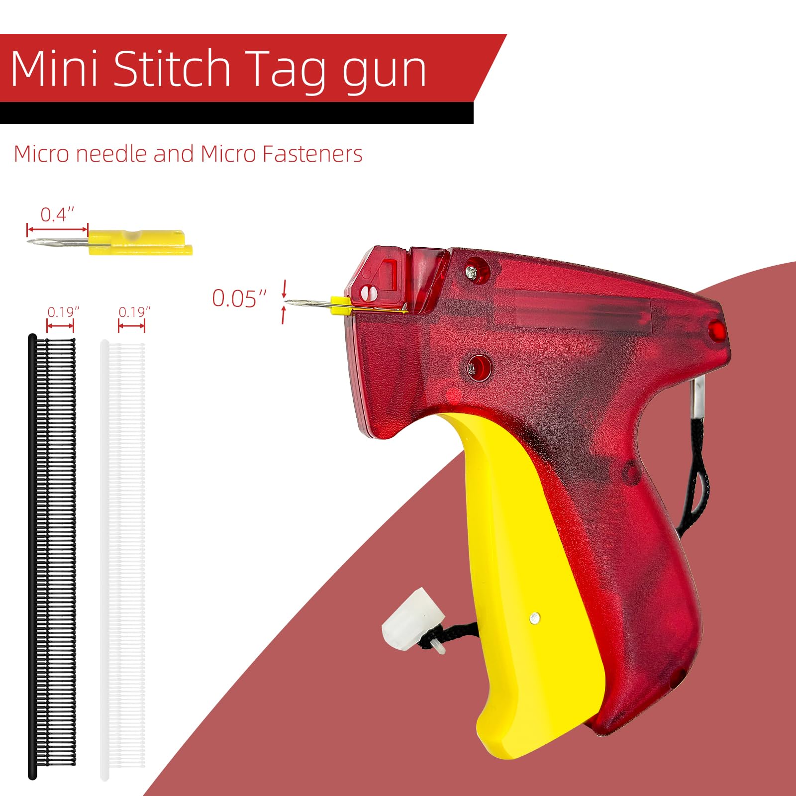 Pistola Per Cucito Rapido - Macchinetta Cuciti Mini Per Orli E Riparazioni Vestiti - Foto 7