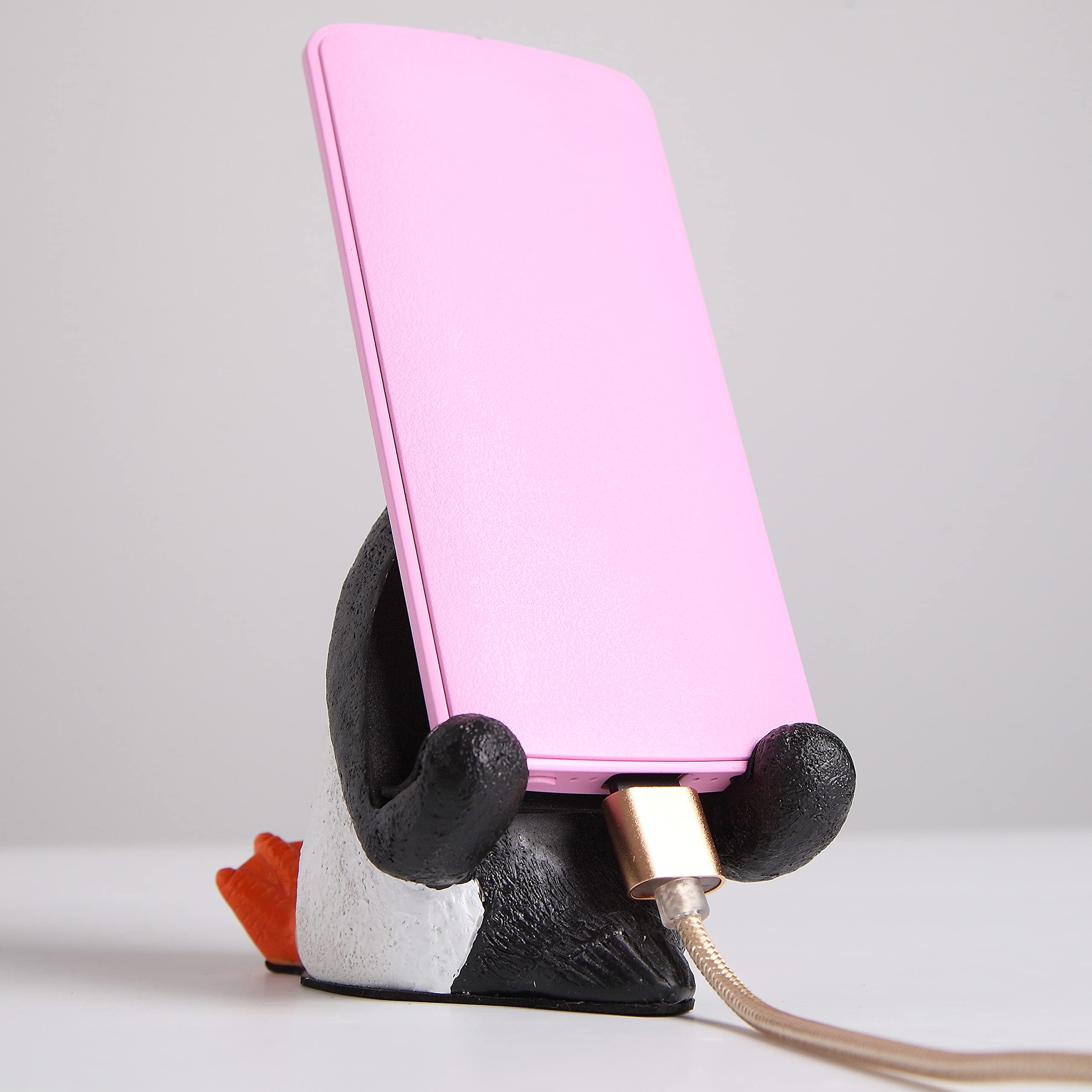 Amazon.co.jp: JEGGE ペンギン型 携帯電話 スタンド 皇帝ペンギン 卓上