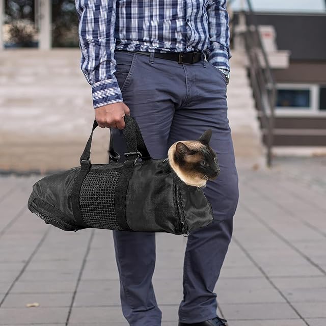 Foto 2 de 8 de Bolsa de baño para aseo de gatos