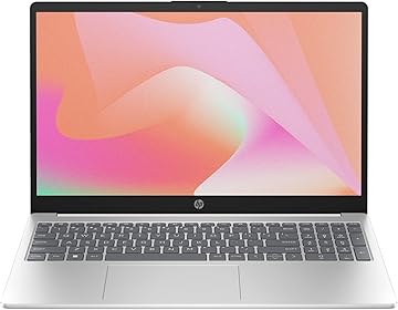 15.6" Laptop Computer, FHD Display, Intel Quad-Core Processor, 16GB DDR4 RAM, 1TB PCIe SSD, WiFi 6, Bluetooth 5.3, USB-C, HDMI, Webcam, Numeric Keypad, Natural Silver, Windows 11 Home