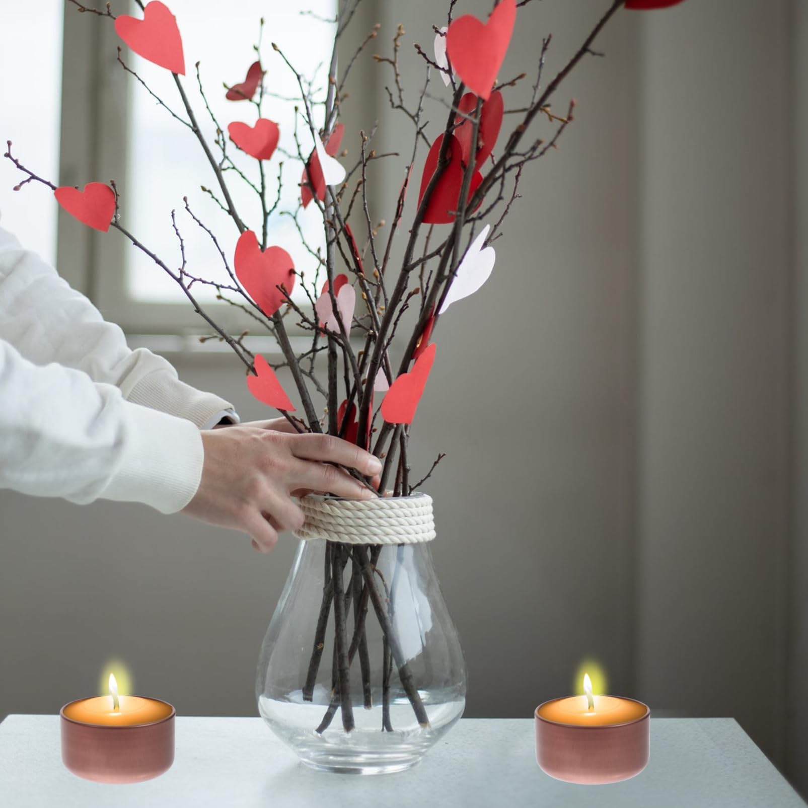 NUOBESTY 12pcs Aluminum Candle Storage Containers Jars for Candle Making Sealed Tea Tins for Organizing Food-Grade Aluminum for Travel and Crafting