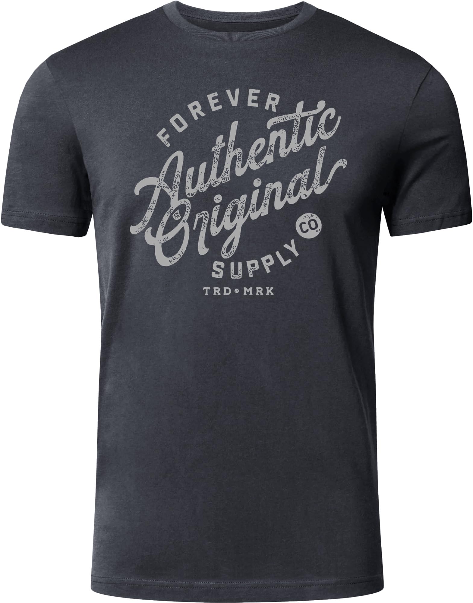 FULL TIME SPORTS Pack de 4 Camisetas Estampadas Hombre, Manga Corta, 100% Algodón, PRINT-002