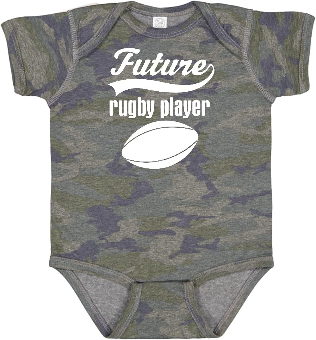 inktastic Future Rugby Player Baby Bodysuit