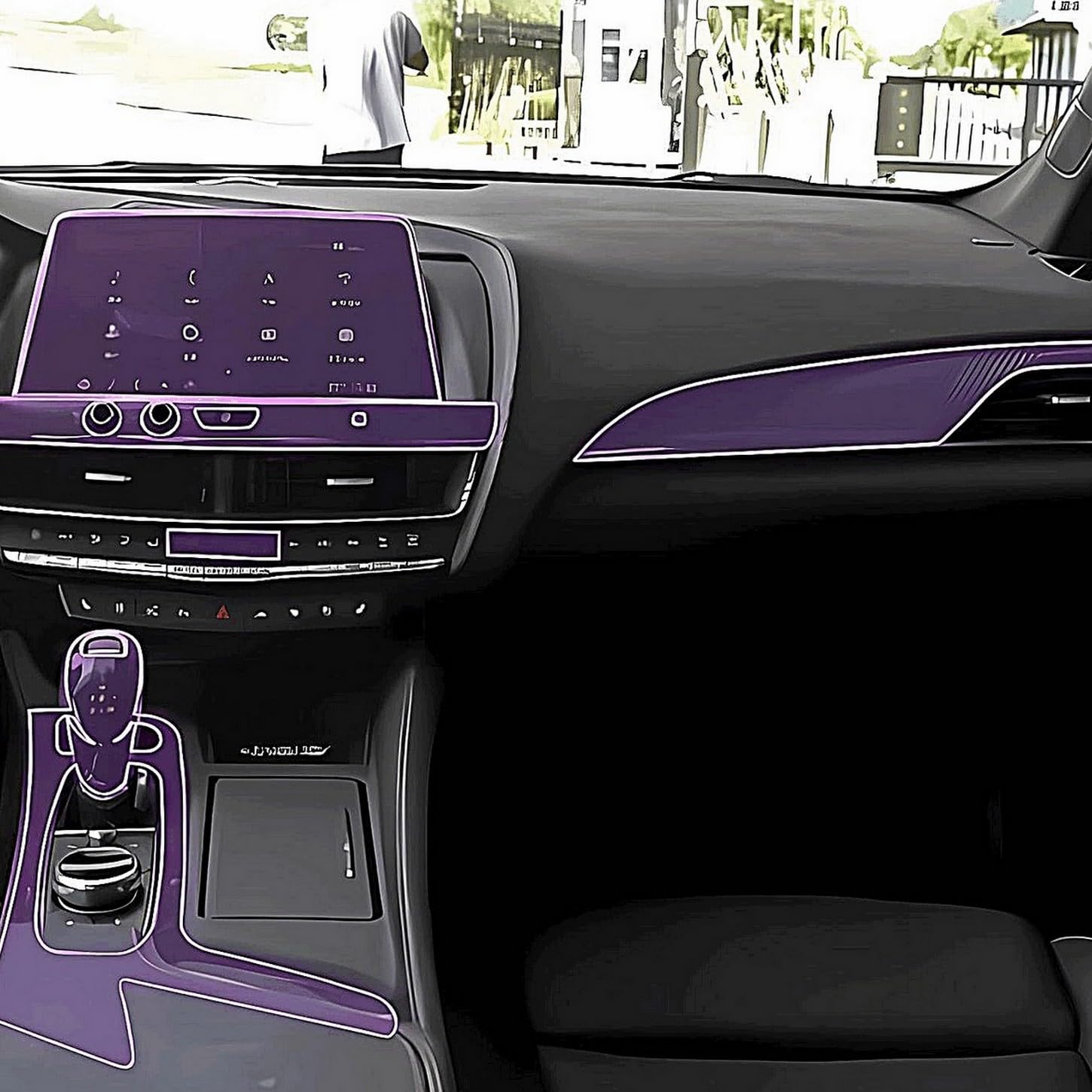 Film protection anti-rayures Cadillac CT5 2019-2023 écran LCD TPU transparent ultra résistant