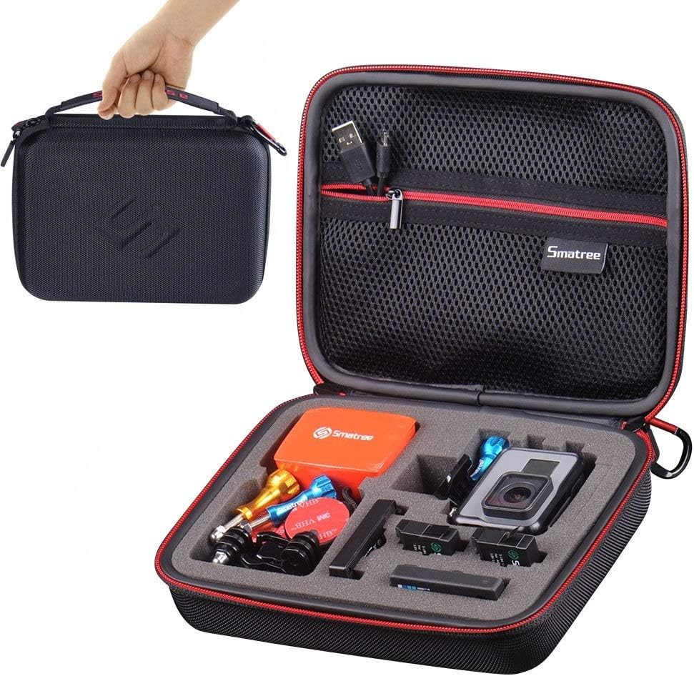 Smatree G160 Carrying Case for GoPro Hero 6/5/4/3+/3/2/1 - Camera and Accessories NOT included