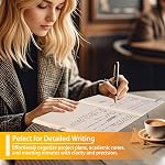 UIRIO 2-Pack Large A4 Wide Ruled Notebooks, 8" x 11.5", 400 Pages Each, Faux Leather Softcover Journals for Work, School & Journaling, Black