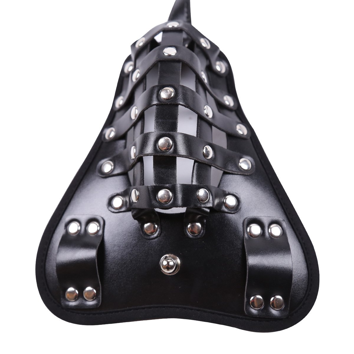 Boowhol Ceinture de chasteté pour homme en cuir avec string SM