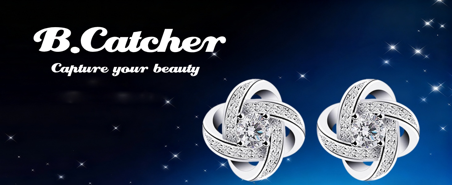 Boucles D'Oreilles Cœur Argent 925 Zirconium Cubique – Clous Étincelants, Cadeau Élégant Fête Des Mères, Anniversaire