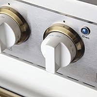 Vista 3 de Kucht KNG481/LP-W-GOLD - Cocina de gas, color dorado