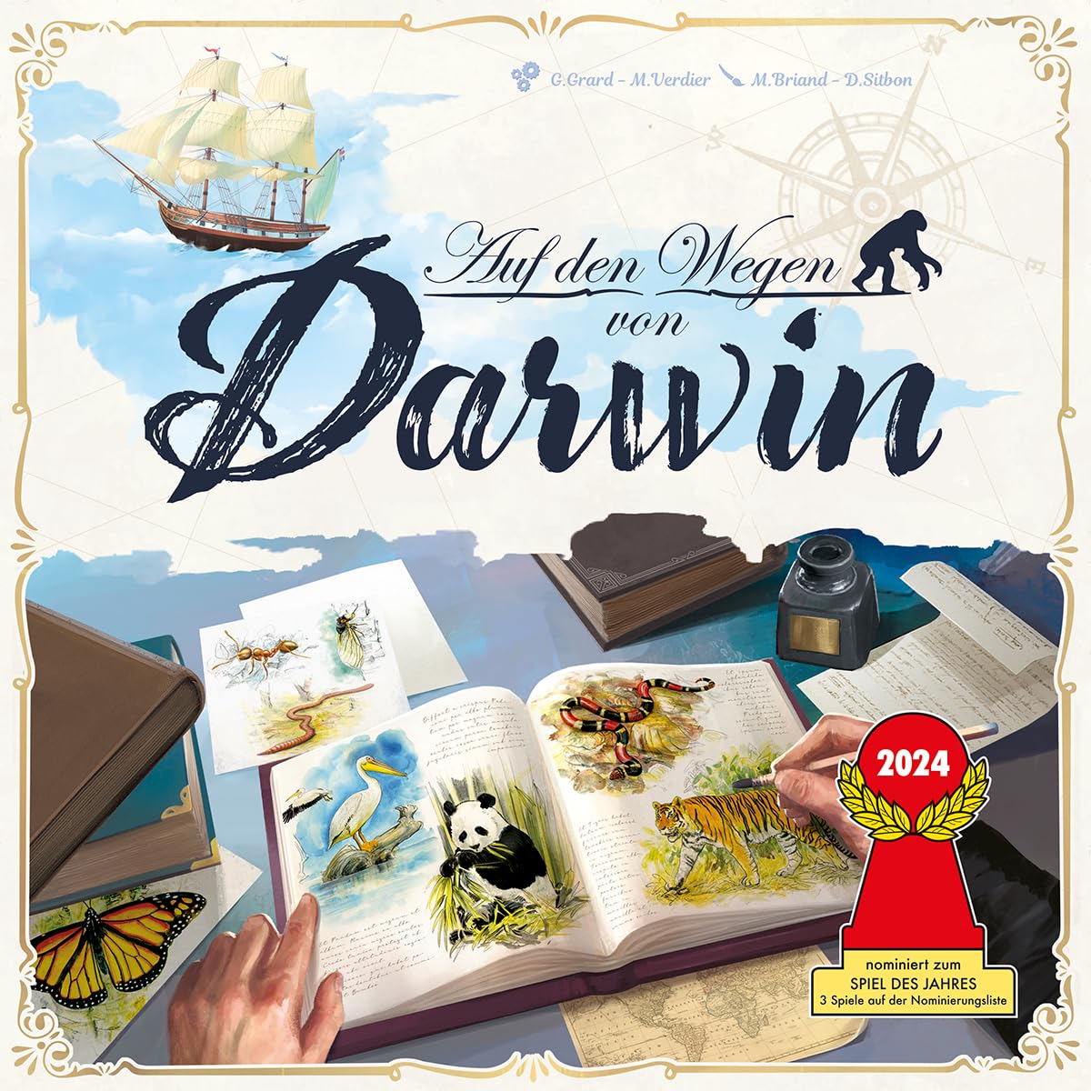 Sorry We Are French - Gioco Da Tavolo 'Luoghi Per Parole' - Gioco Di Associazioni Per 4-14 Giocatori - Edizione Tedesca - 3