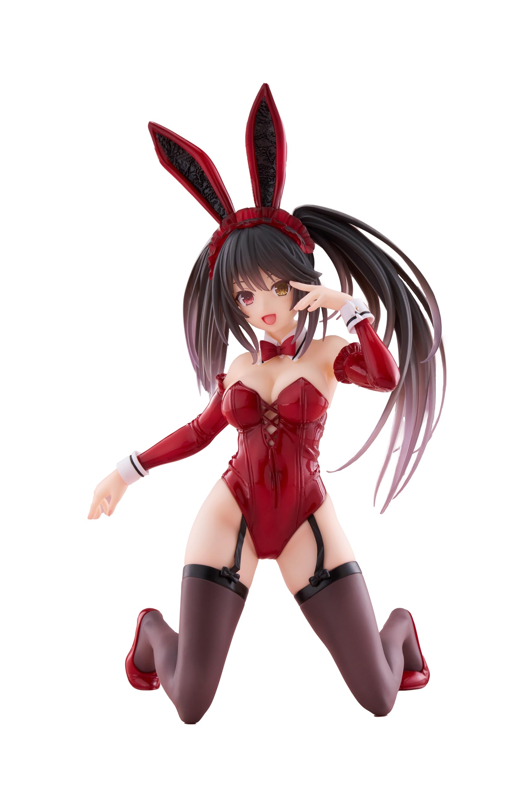 Date A Live V Statue de Bureau en PVC Figurine Mignonne Kurumi Tokisaki Bunny Ver. 13 cm