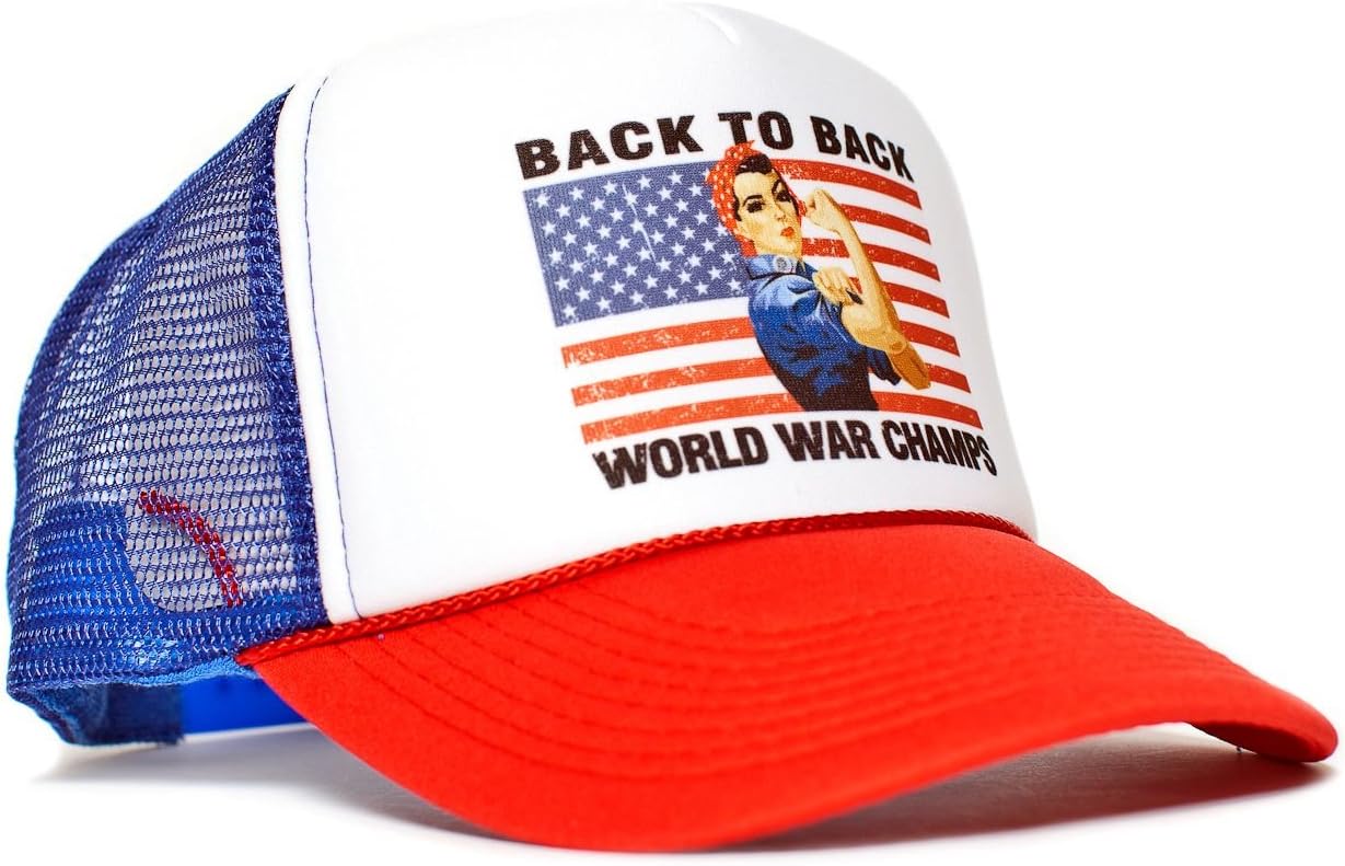 Rosie Unisex-Adult Hat One-Size (Royal/Red)