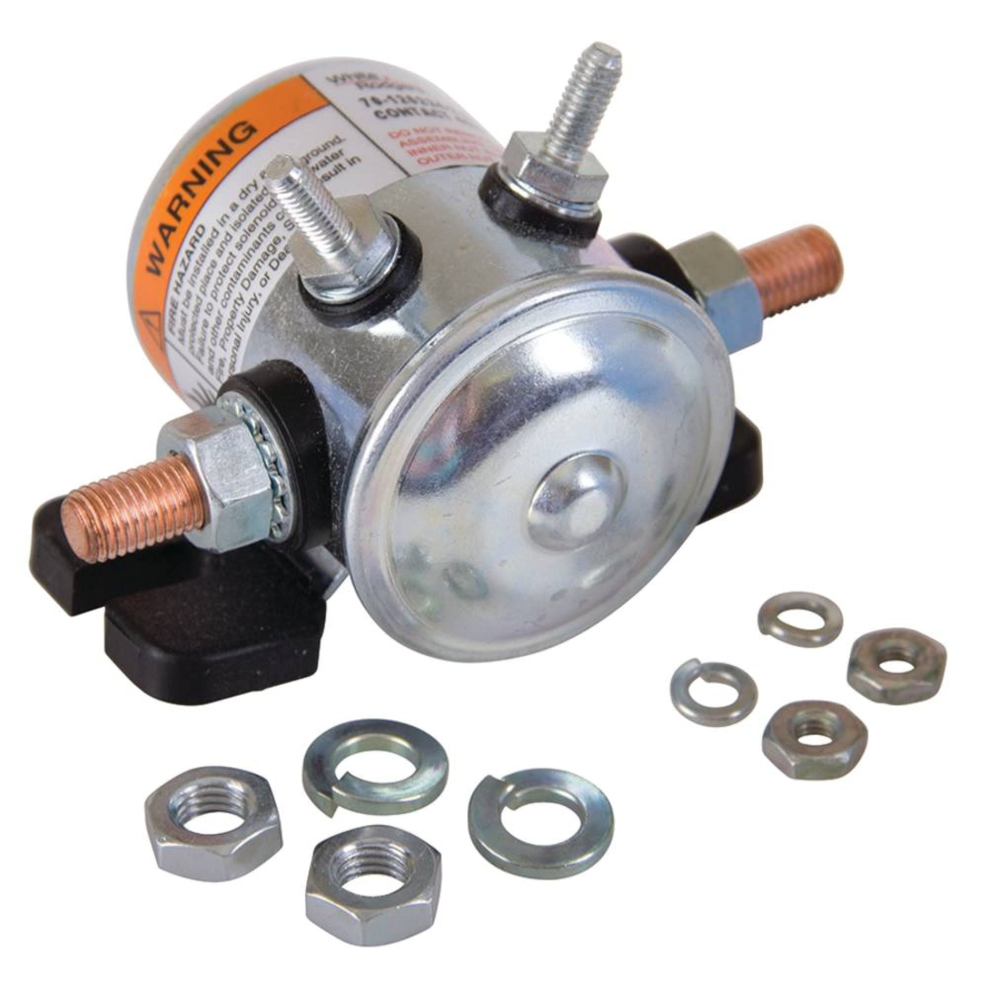 Stens Solénoïde de démarreur 435-368, remplace E-Z-Go : 27855G01, Compatible avec E-Z-Go : électrique, 1986 et Plus récent, matériel Inclus, 36 V, série 124