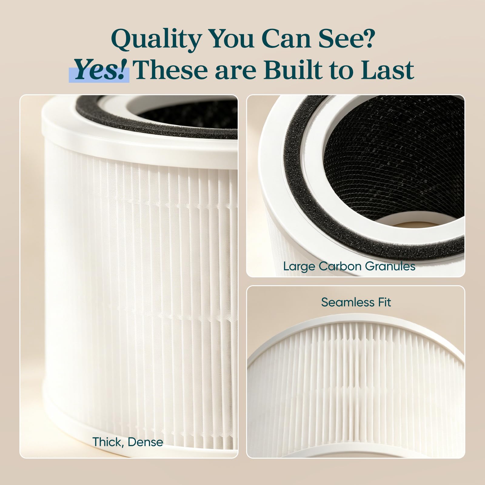 Amazon.com: Levoit Core 300-P Air Purifier Replacement Filter