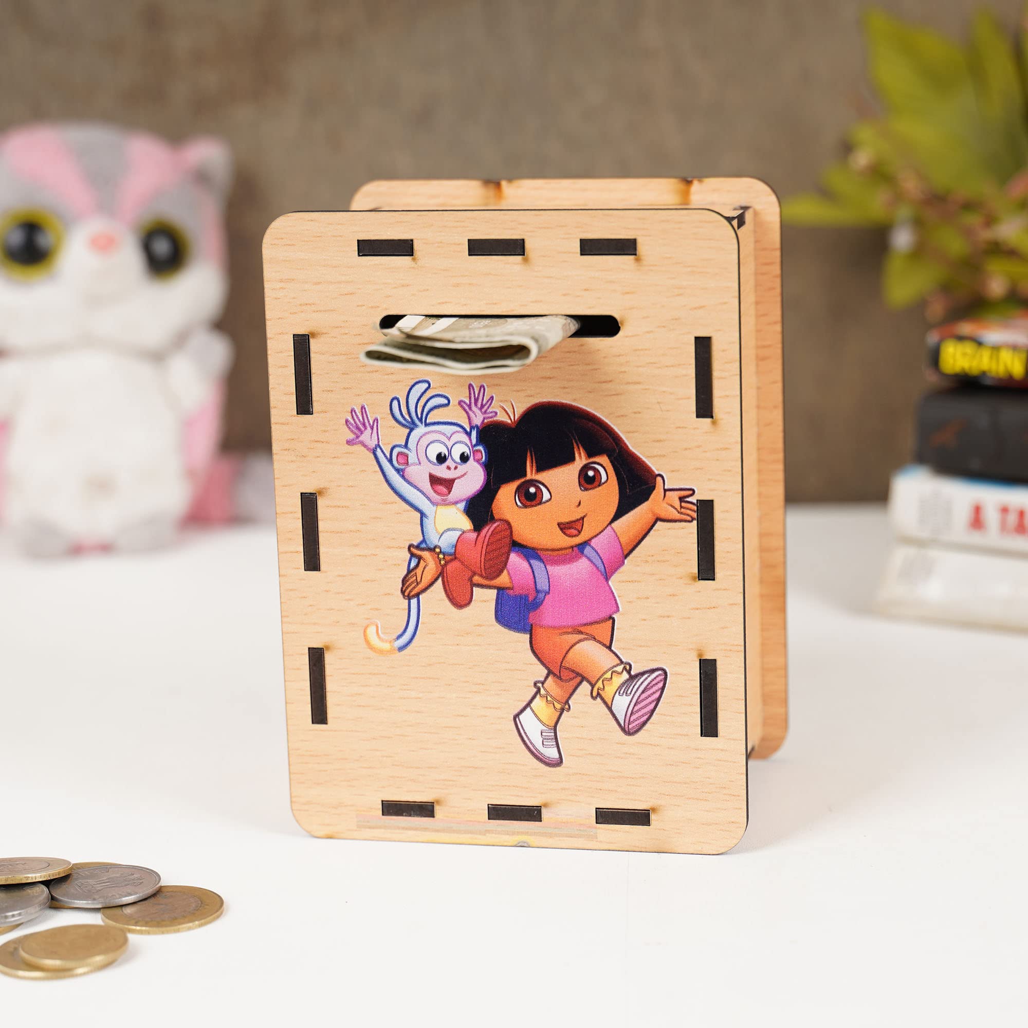 Trust Zone Wooden Money Bank Piggy Bank Coin Bank Birthday Gifts for Kids (Style 1) (B0C5RZKMYW) Amazon Price History, Amazon Price Tracker