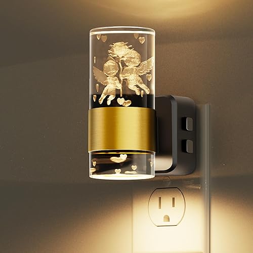 Miniatura 19 de L LOHAS LED Luz Nocturna, Luces Nocturnas Enchufables a la Pared con Cambio de 10 Colores RGB, Luz Nocturna Enchufable a la Pared, Sensor de RGB