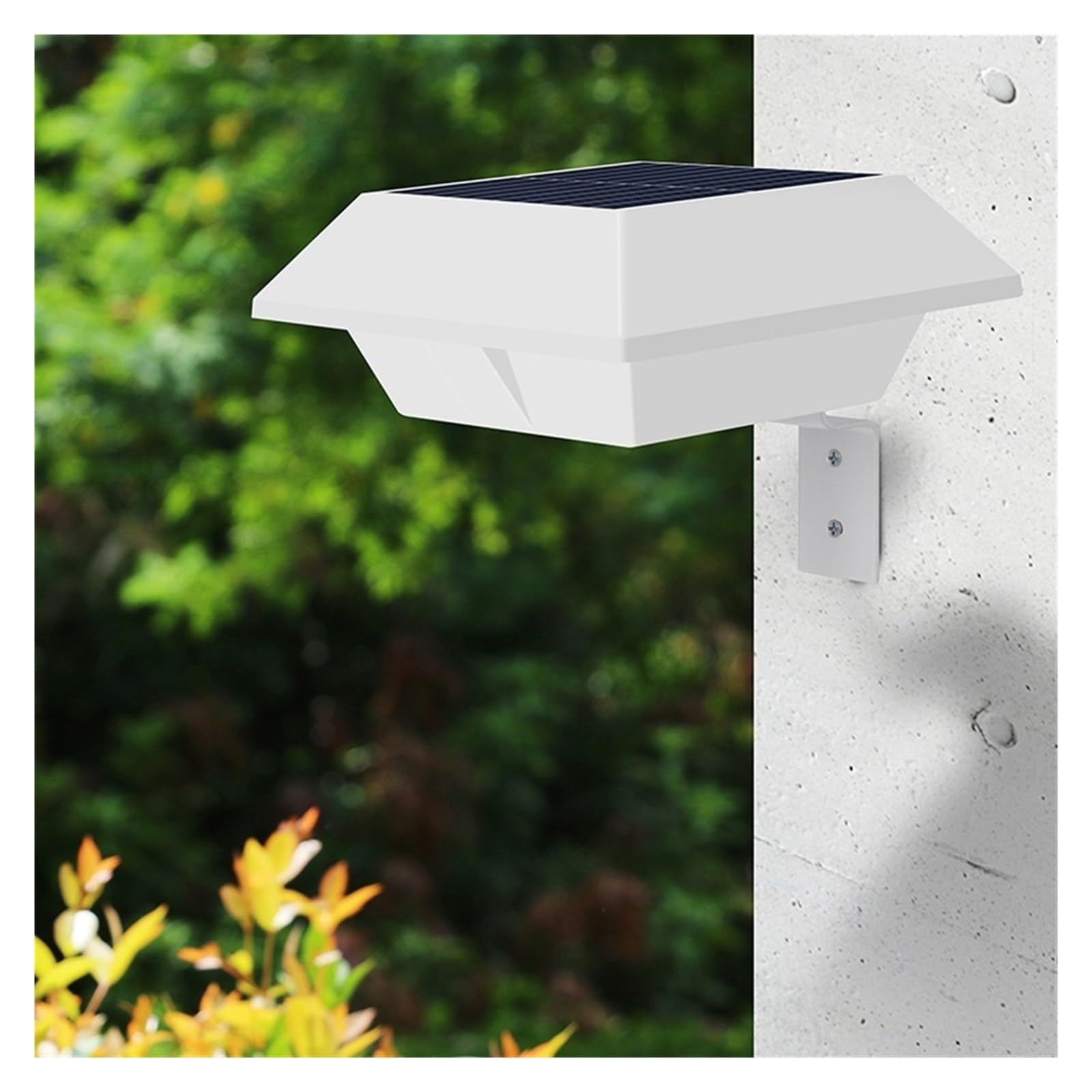 Éclairage d'extérieur étanche solaire lampe de clôture et de garde-corps