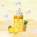 Mogu Mogu Pineapple Juice Drink with Nata de Coco Jelly 320ml | Refreshing Tropical Thai-Made Sip & Chew Beverage. gallery image