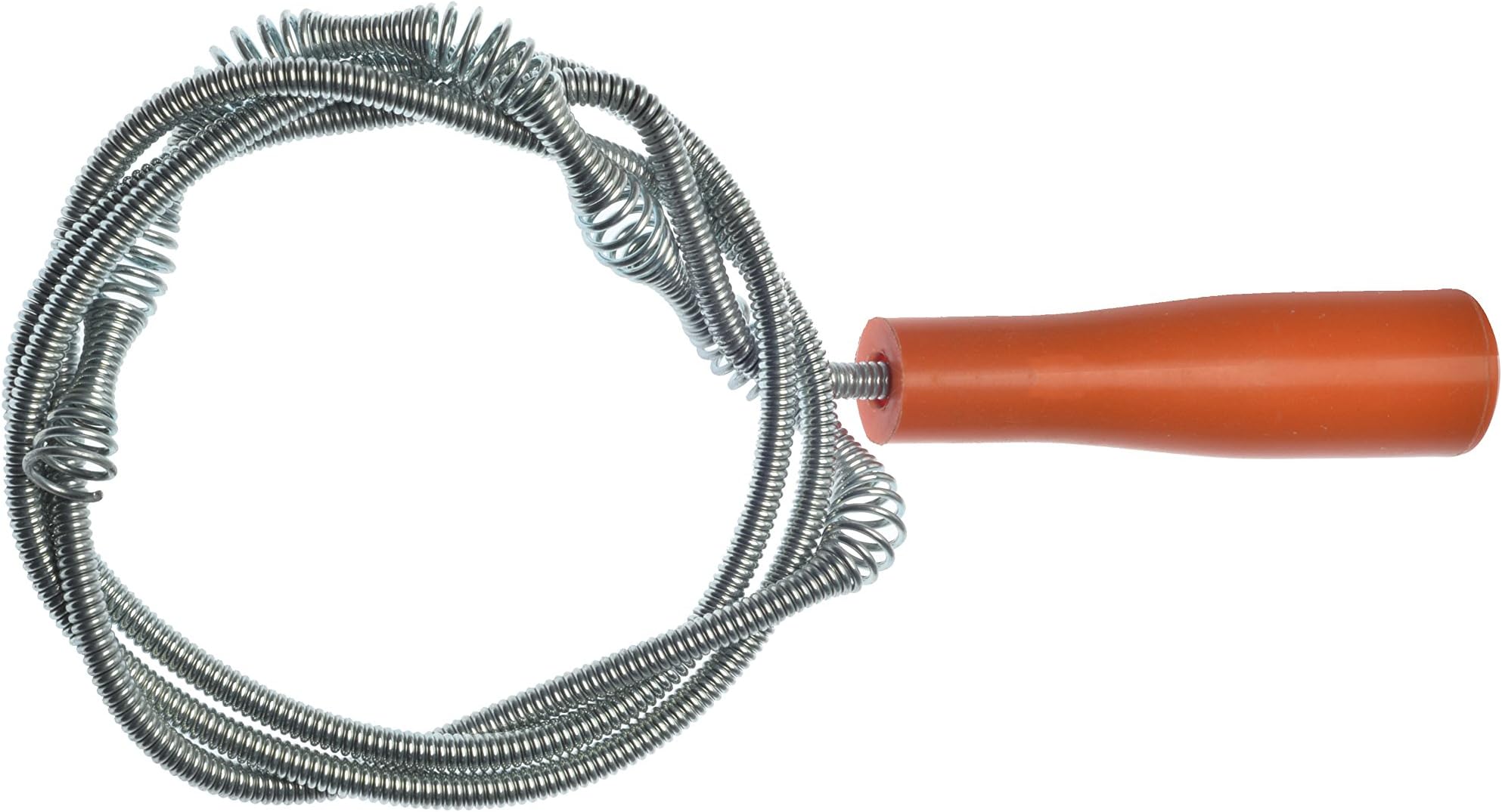 Bathroom and Kitchen Sink, Toilet, Shower, Bathtub Plumbing Snake | 4-Ft Flexible Steel Plumbing Snake Hair Catcher, Clog Remover, Dredge Pipeline Cleaner