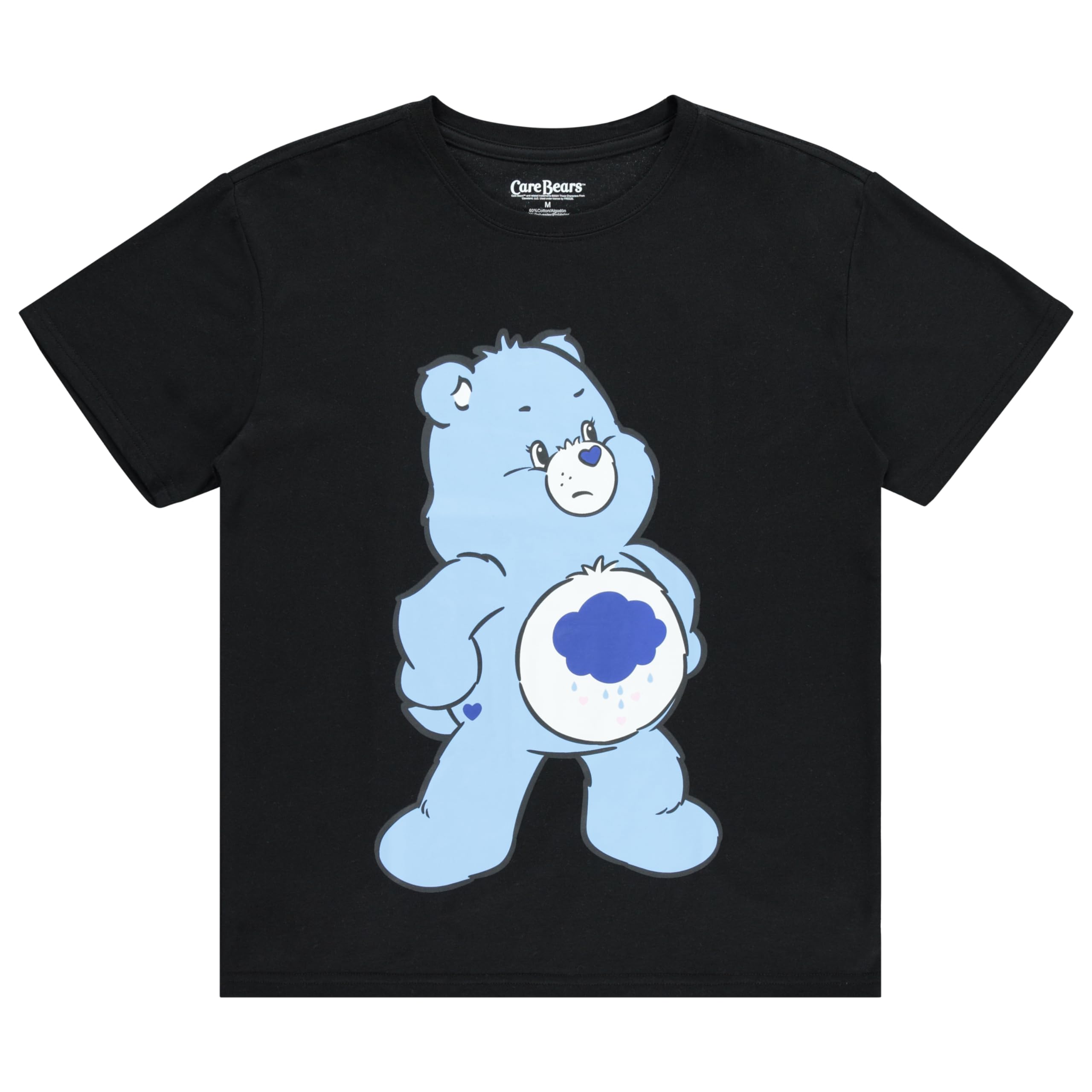 Care Bears Ladies Fashion Shirt - Ladies Classic Clothing - Cheer Friend Funshine Good Luck Tie Dye Tee