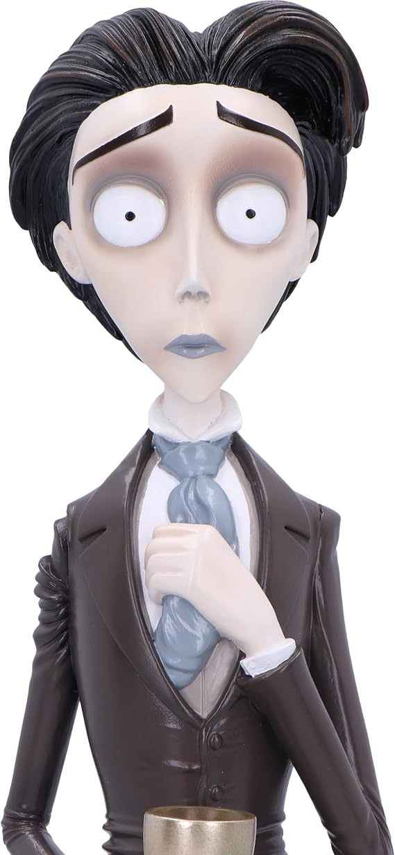 Nemesis Now Corpse Bride Victor Bust 31cm, Detailed Sculpt | Resin, Officially Licensed Corpse Bride Merchandise, Victor Bust Ornament, Cast in the Finest Resin, Expertly Hand-Painted
