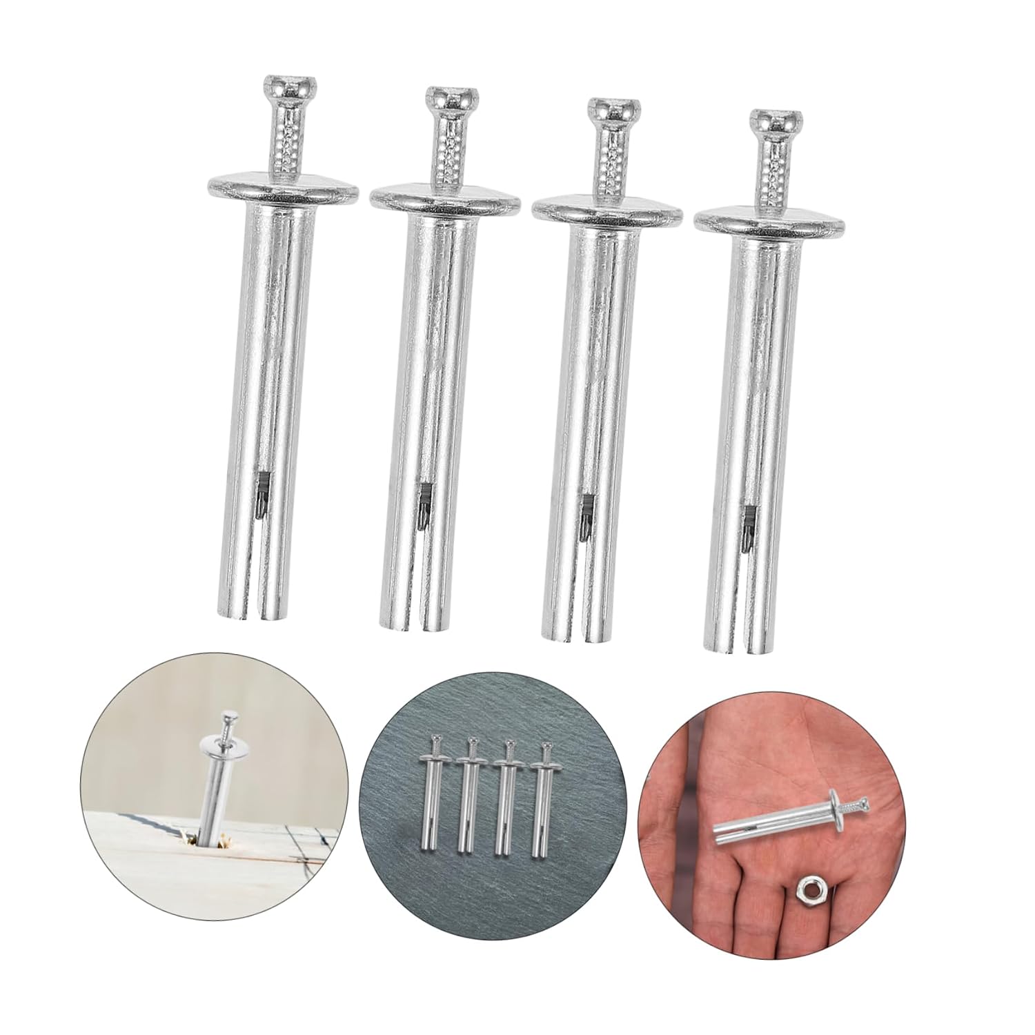10pcs Knock Expansion Nails Wall Anchors Heavy Duty Drywall Anchor for Concrete