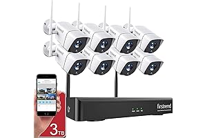 Wireless Security Camera System: Firstrend 8-Channel Gateway to Home Security