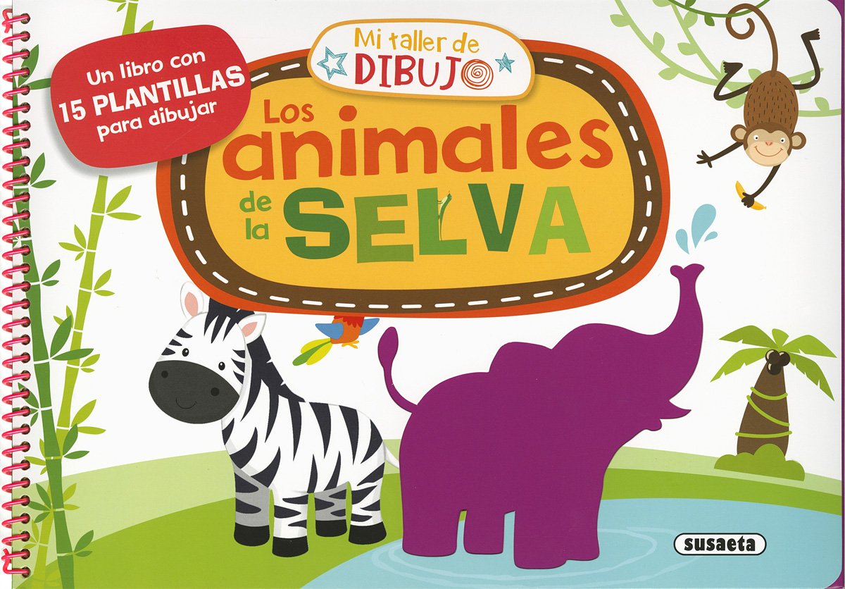 Los animales de la selva (Mi taller de dibujo)