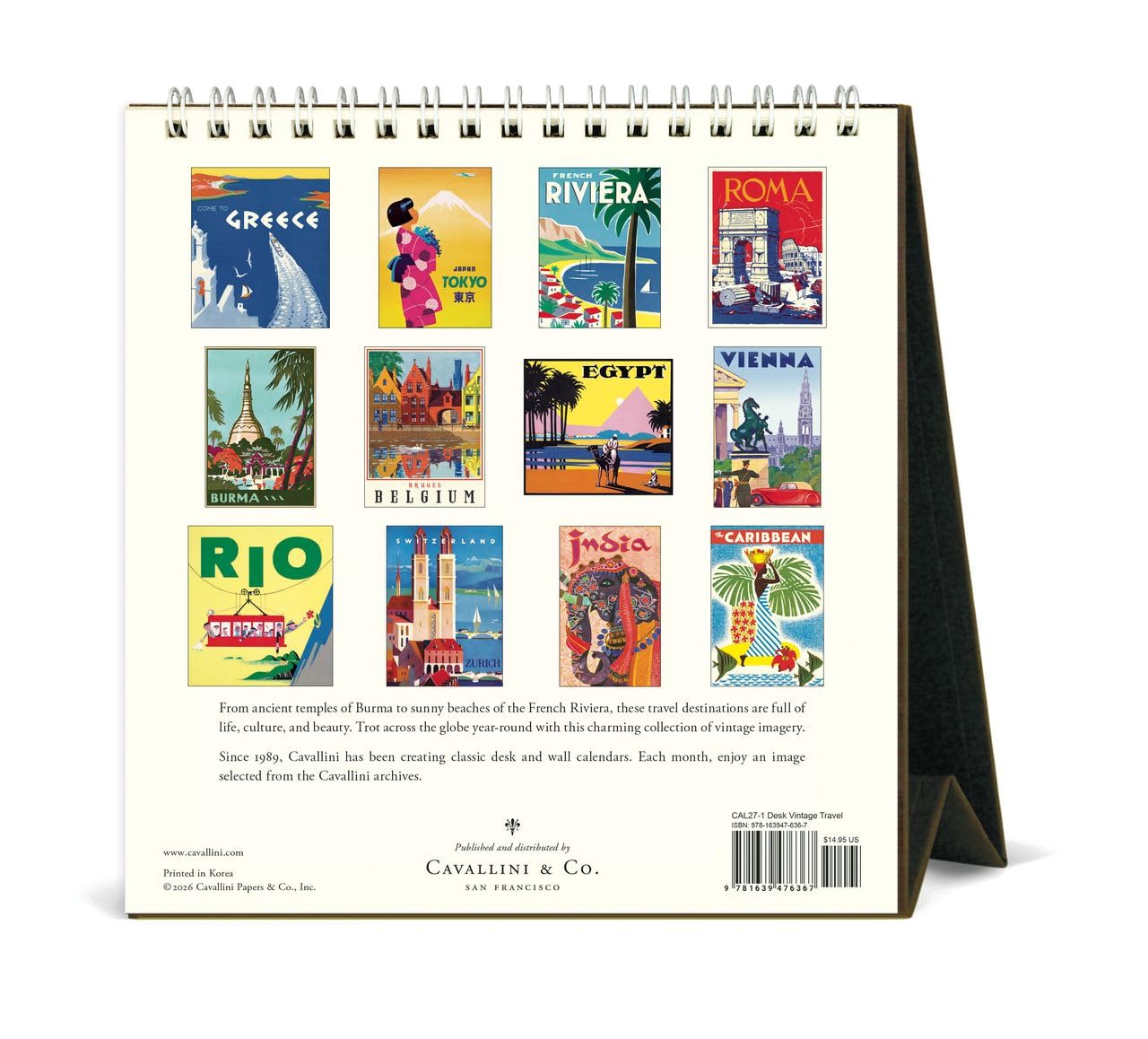 California 卓上カレンダー ビンテージ　50's Japan製 California 卓上カレンダー ビンテージ 50's Japan製 California 卓上