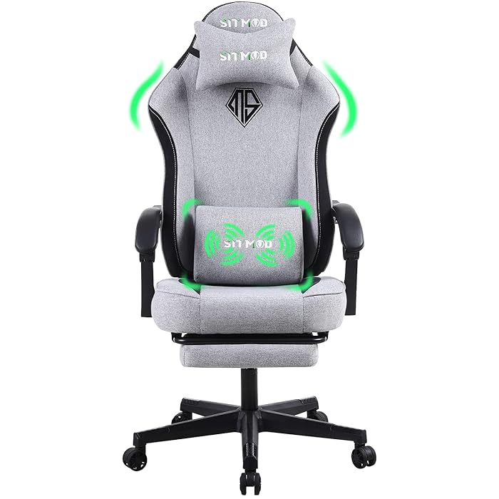 Buy SITMOD Gaming Chair with FootrestPC Computer Ergonomic Video Game