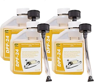 HYDRA DPF-24 DPF Cleaner - 4x250ml treats up to 240L. DPF Filter Cleaning Diesel Particulate Filter Cleaner with DPF Cleaner Fluid for Reduced DPF Cleaner Cost Easy To Use Fuel Additive.
